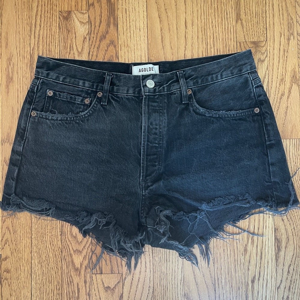 Agolde Parker Vintage Cut Off Shorts